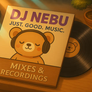 The DJ-NebuK-Bear on a vinyl cover